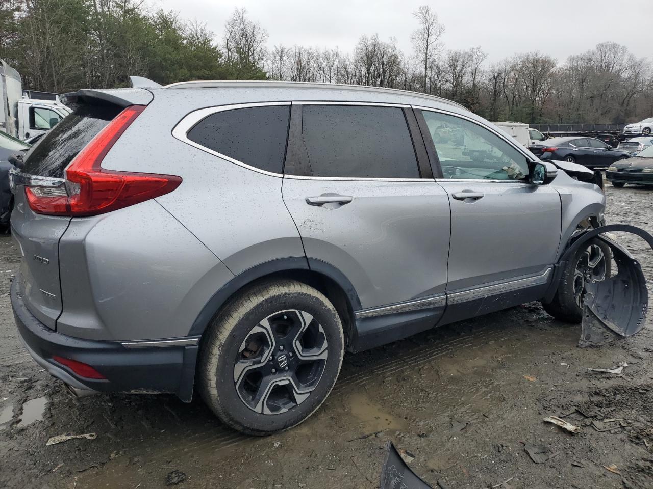 Lot #3029578115 2017 HONDA CR-V TOURI