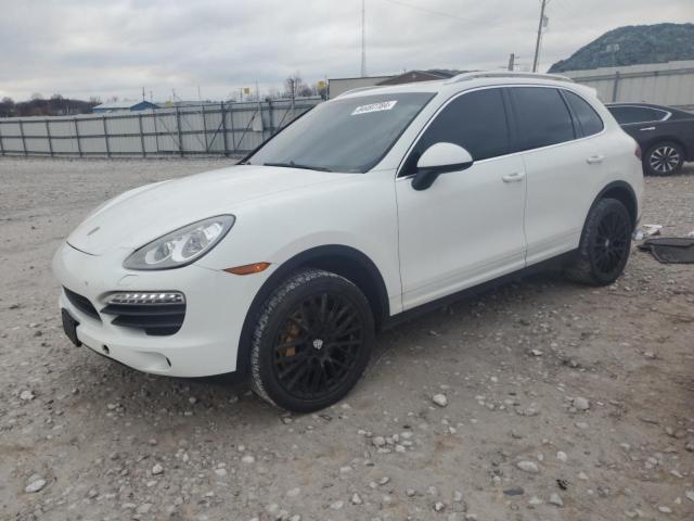 PORSCHE CAYENNE S 2012 white  gas WP1AB2A23CLA49026 photo #1