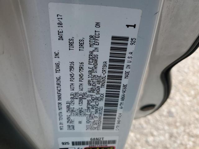 2017 TOYOTA TACOMA ACC - 5TFRX5GNXHX101521