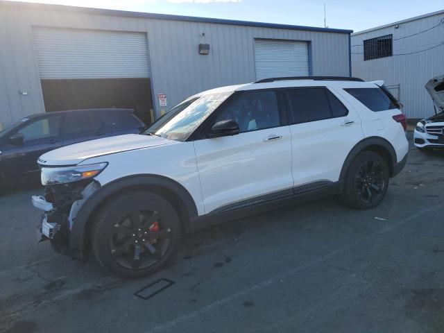 FORD EXPLORER S 2021 white  gas 1FM5K8GC1MGB02723 photo #1