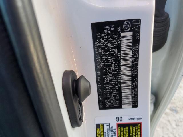 2018 TOYOTA COROLLA L - 2T1BURHE0JC053631
