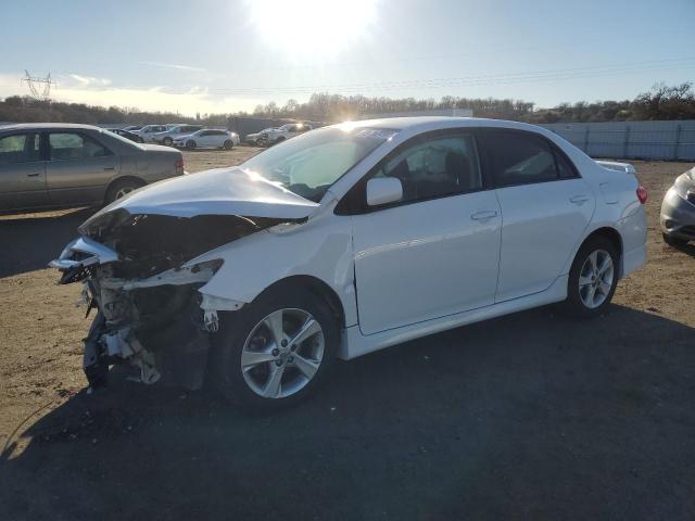 TOYOTA COROLLA BA 2013 white  gas 2T1BU4EE7DC101105 photo #1