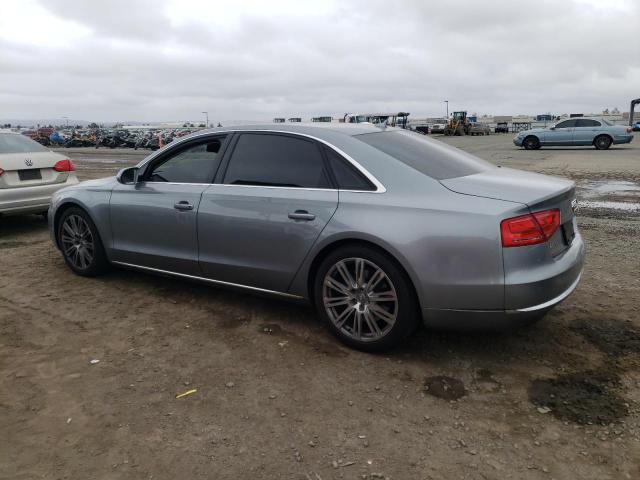 AUDI A8 L QUATT 2011 silver  gas WAURVAFD3BN011585 photo #3