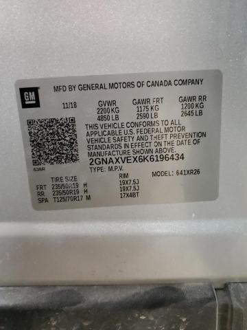2019 CHEVROLET EQUINOX LT - 2GNAXVEX6K6196434