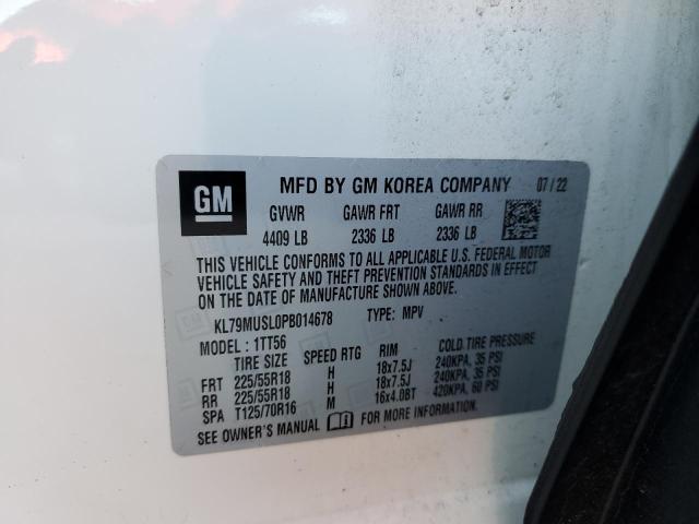 2023 CHEVROLET TRAILBLAZE - KL79MUSL0PB014678