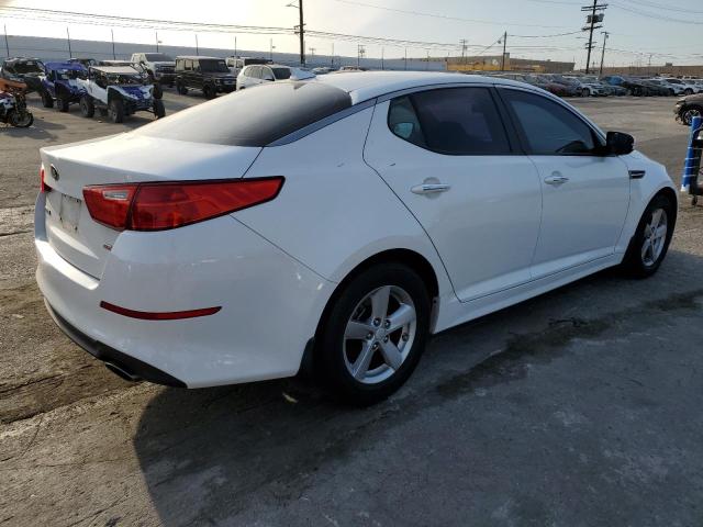 KIA OPTIMA LX 2015 white  gas 5XXGM4A76FG381558 photo #4