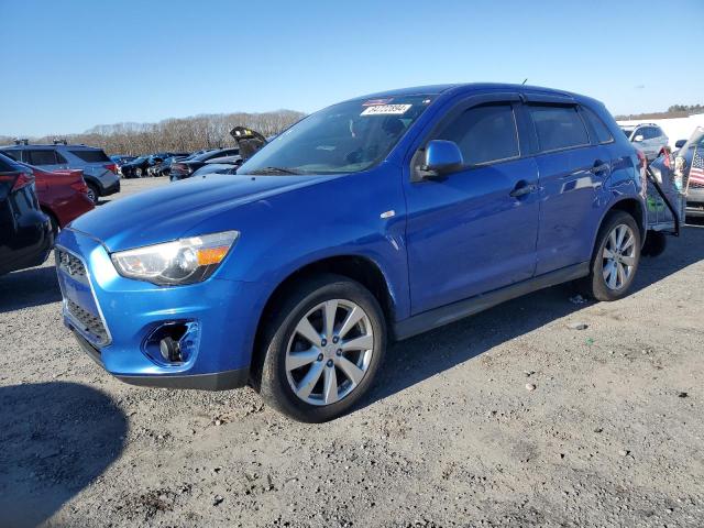 MITSUBISHI OUTLANDER 2015 blue 4dr spor gas 4A4AP3AU3FE008911 photo #1