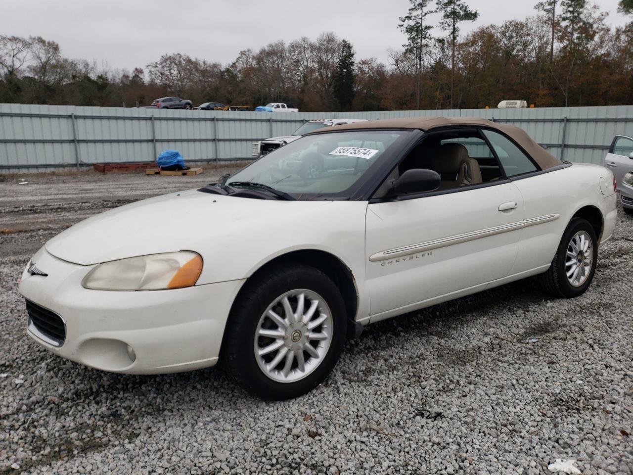 Lot #3029502358 2001 CHRYSLER SEBRING LX