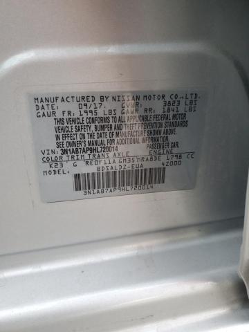 2017 NISSAN SENTRA S - 3N1AB7AP9HL720014