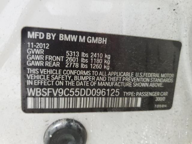 VIN WBSFV9C55DD096125 2013 BMW M5 no.12