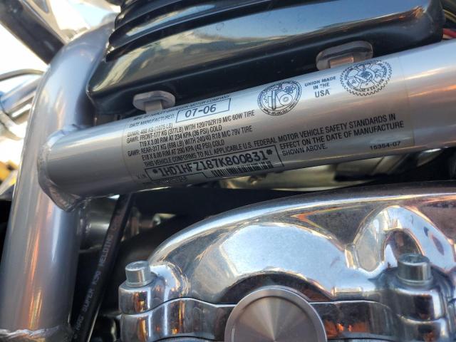 2007 HARLEY-DAVIDSON VRSCA 1HD1HFZ187K800831