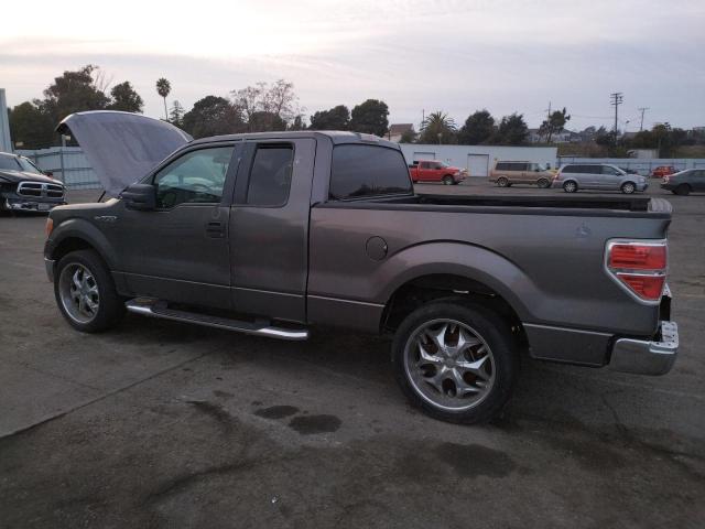 FORD F150 SUPER 2012 charcoal 4dr ext gas 1FTFX1CT6CKD15007 photo #3