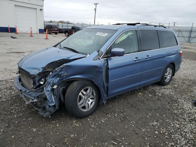 HONDA ODYSSEY TO 2007 blue  gas 5FNRL38877B043367 photo #1