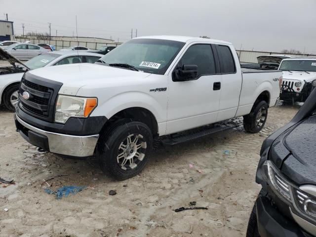 FORD F150 SUPER 2014 white  flexible fuel 1FTFX1EF8EKD43935 photo #1