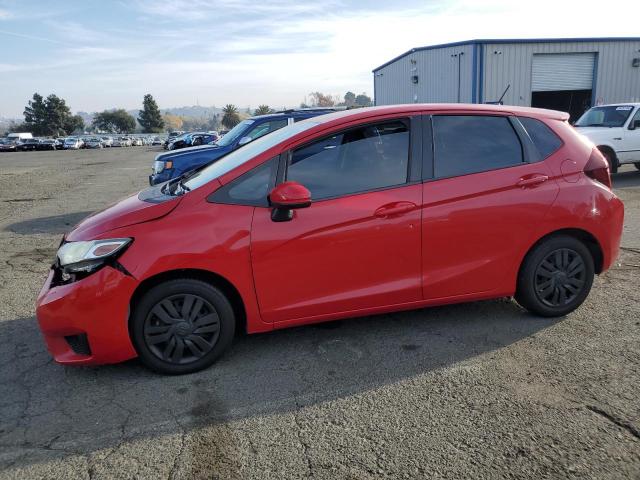 HONDA FIT LX 2016 red  gas JHMGK5H54GX016501 photo #1