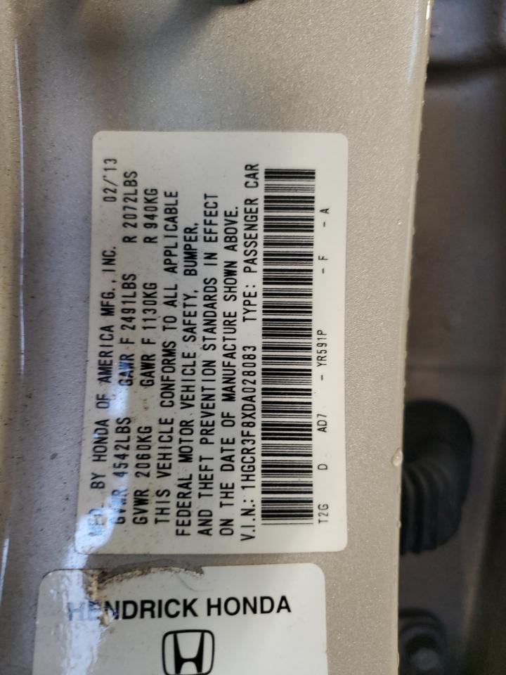 Lot #3038139818 2013 HONDA ACCORD EXL