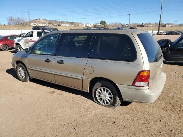 FORD WINDSTAR L 2000 gold  gas 2FMZA514XYBD03053 photo #3