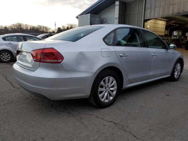 VOLKSWAGEN PASSAT S 2012 silver sedan 4d gas 1VWAP7A38CC026170 photo #4