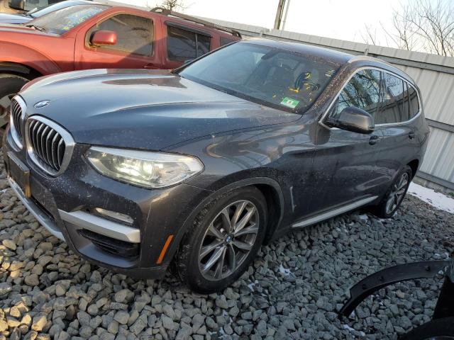 BMW X3 XDRIVE3 2018 black  gas 5UXTR9C53JLD72609 photo #1