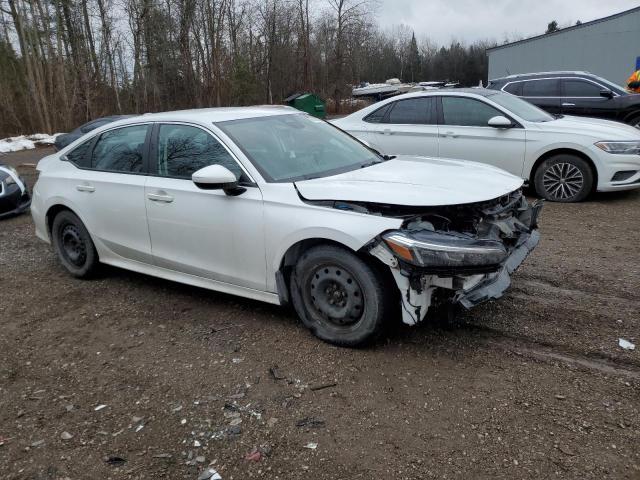Vin: 2hgfe2f25nh100860, lot: 80083324, honda civic lx 20224