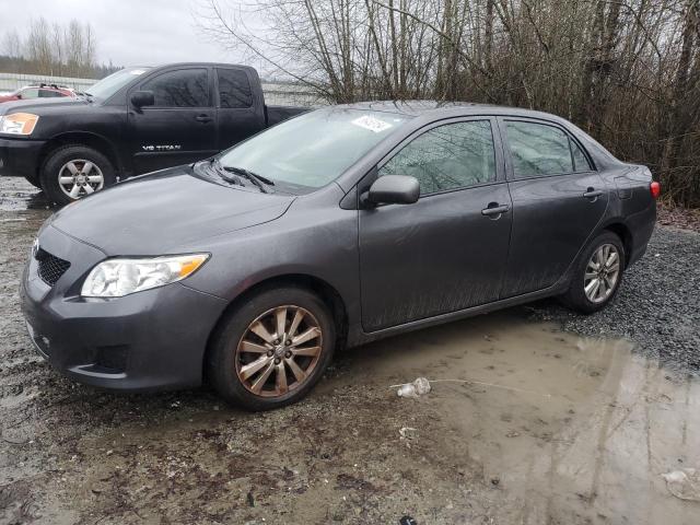 TOYOTA COROLLA BA 2009 gray  gas 2T1BU40E19C184691 photo #1