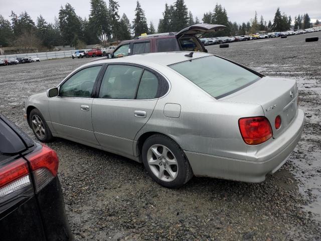 LEXUS GS 300 2001 silver  gas JT8BD69S510148830 photo #3