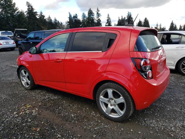 CHEVROLET SONIC LT 2016 red  gas 1G1JC6SB5G4174932 photo #3