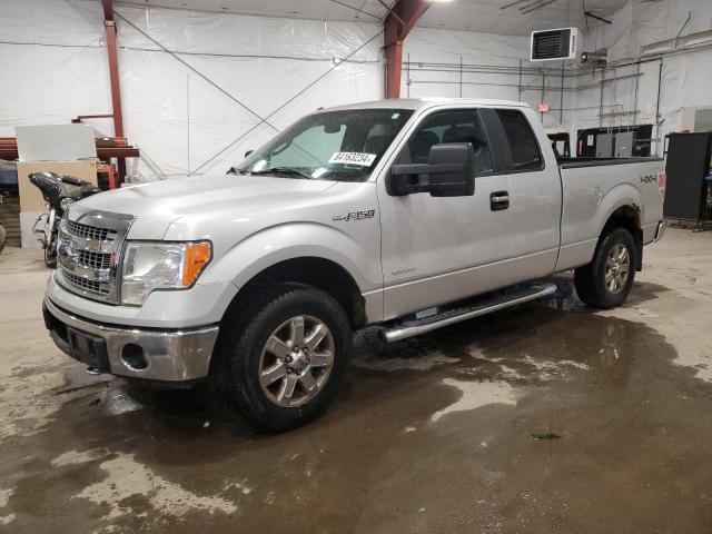 FORD F150 SUPER 2013 silver  gas 1FTFX1ET5DKF69094 photo #1