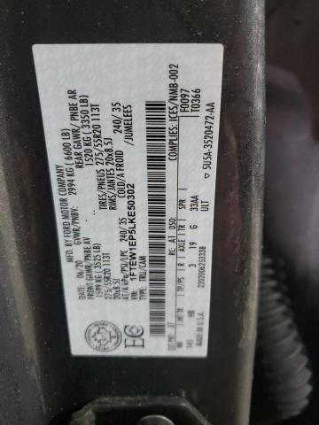 2020 FORD F150 SUPER - 1FTEW1EP5LKE50302