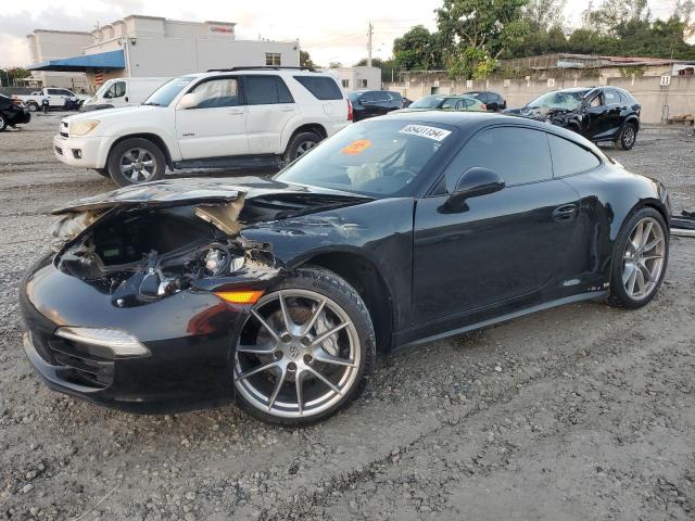 PORSCHE 911 CARRER 2014 black  gas WP0AA2A93ES106996 photo #3