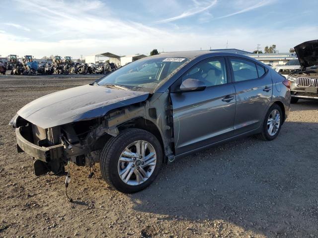 HYUNDAI ELANTRA SE 2019 gray  gas 5NPD84LF7KH475460 photo #1