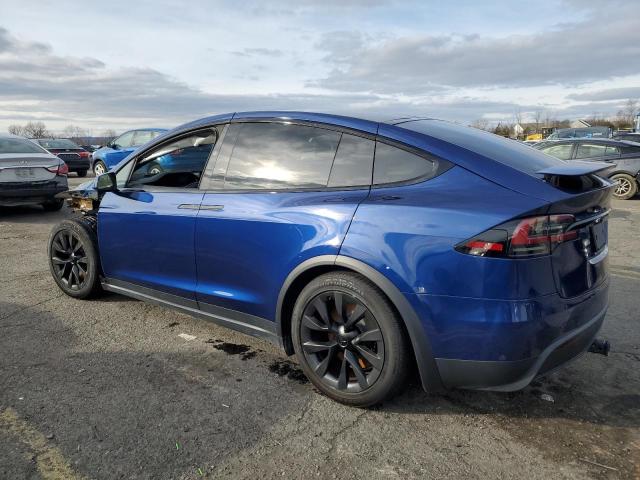 TESLA MODEL X 2023 blue  electric 7SAXCBE50PF395446 photo #3