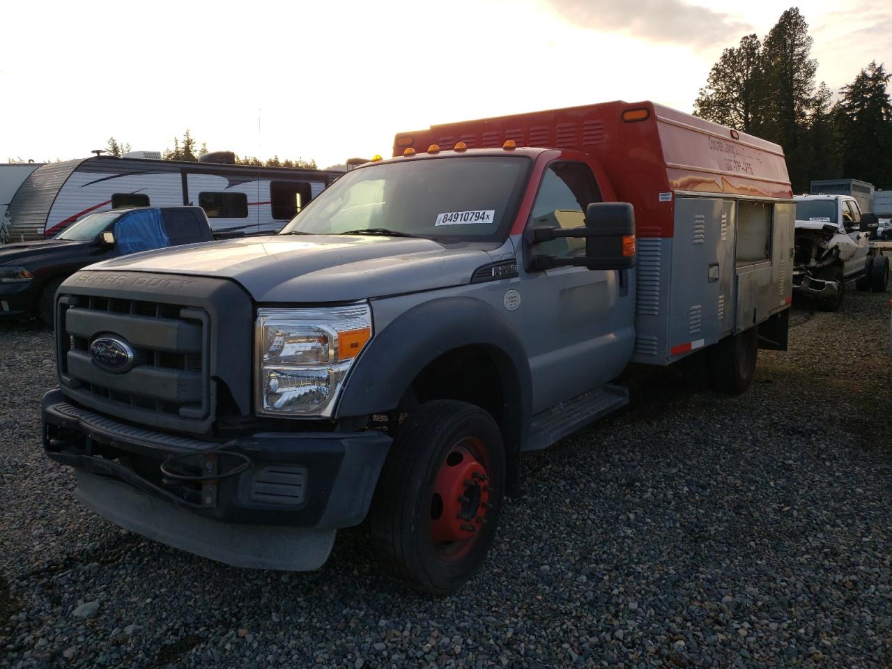 Lot #3027048804 2014 FORD F550 SUPER