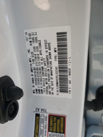 2015 HONDA CR-V LX - 5J6RM4H30FL022342