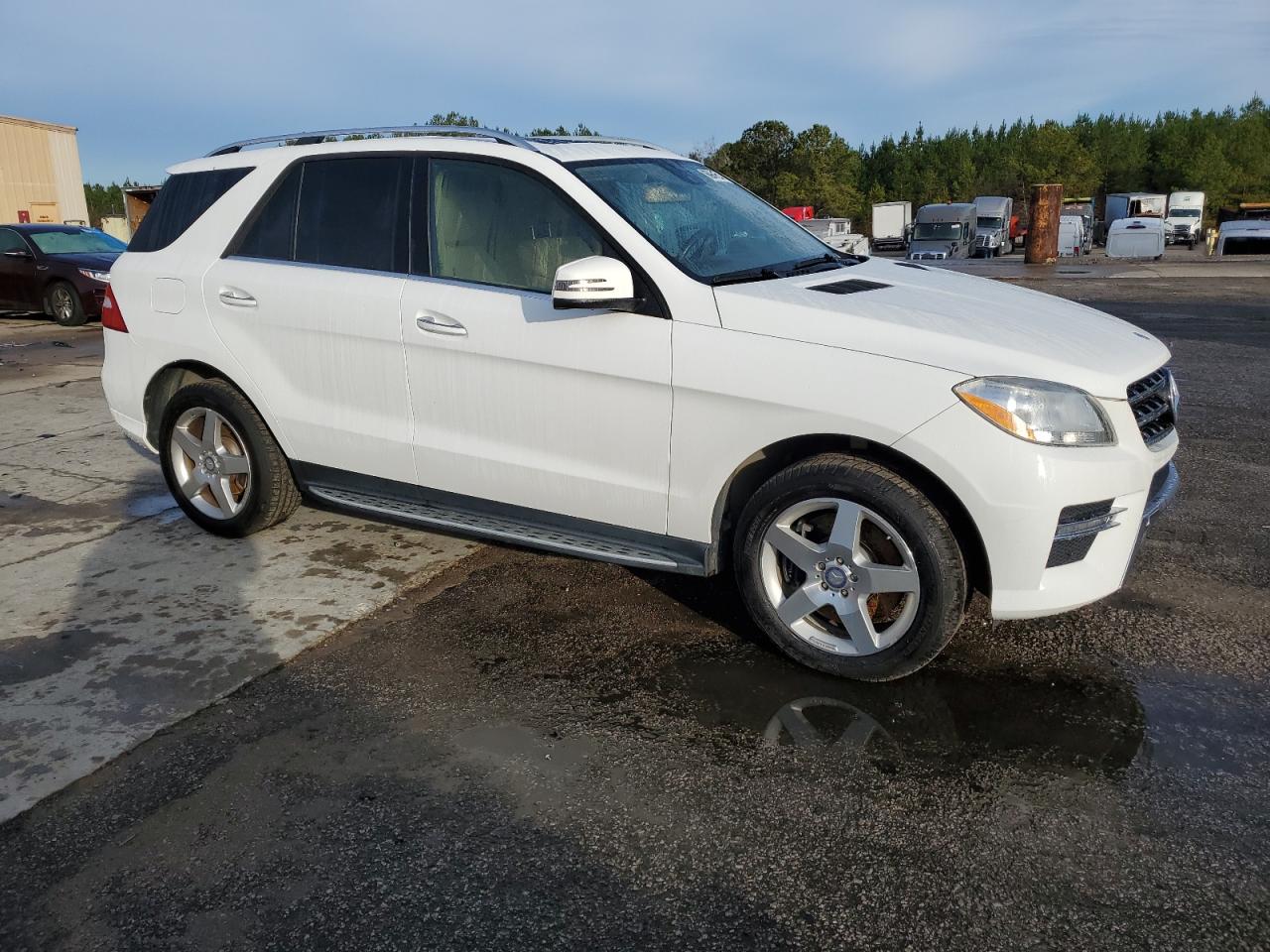 Lot #3044422752 2014 MERCEDES-BENZ ML 550 4MA