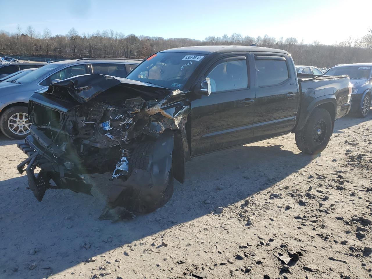 Lot #3033337854 2021 TOYOTA TACOMA DOU