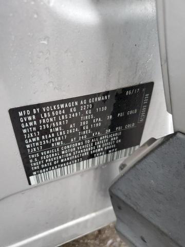 2017 VOLKSWAGEN TIGUAN S - WVGBV7AX7HK041977
