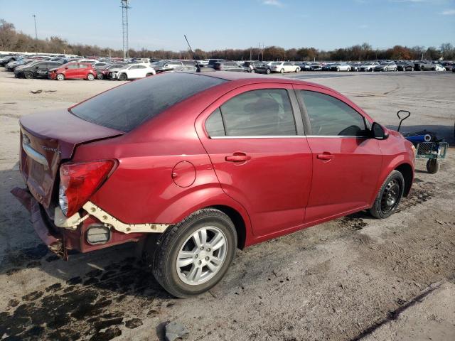 CHEVROLET SONIC LT 2016 red  gas 1G1JC5SH3G4127820 photo #4