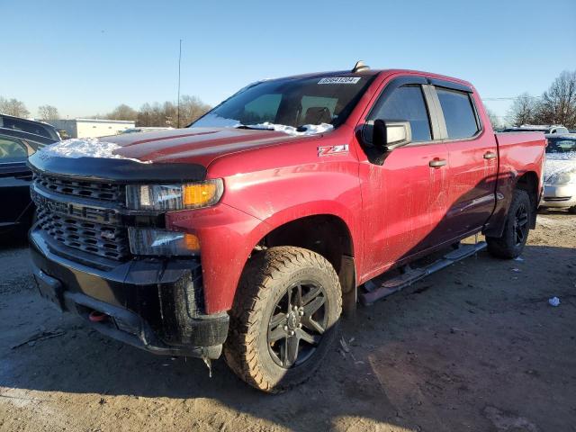 CHEVROLET SILVERADO 2020 red  gas 1GCPYCEF7LZ204901 photo #1