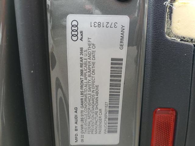 2023 AUDI S5 PREMIUM - WAUC4CF56PA011527