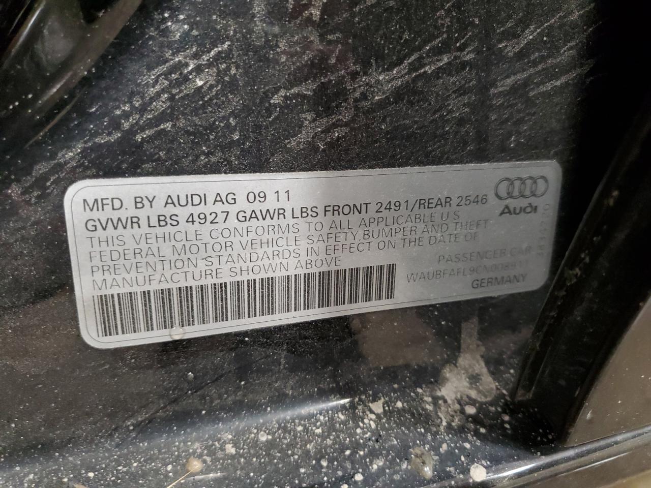 Lot #3033404929 2012 AUDI A4 PREMIUM