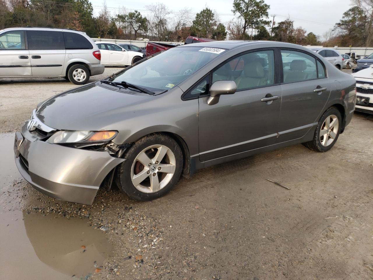 Lot #3033128040 2008 HONDA CIVIC EXL