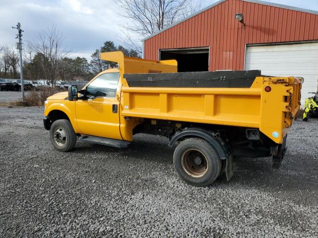 FORD F350 SUPER 2016 yellow chassis gas 1FDRF3H62GEB34632 photo #3