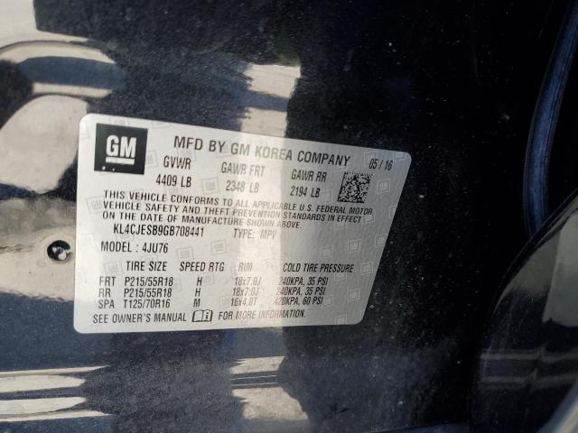 2016 BUICK ENCORE - KL4CJESB9GB708441
