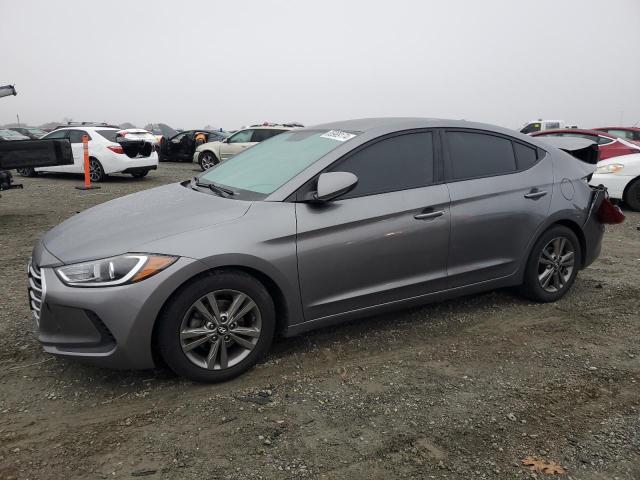 HYUNDAI ELANTRA SE 2018 gray  gas 5NPD84LF5JH334904 photo #1