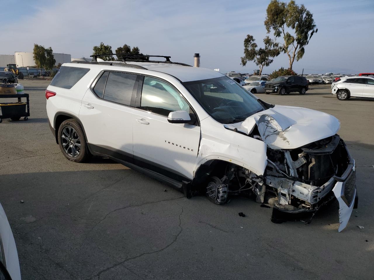 Lot #3026202276 2021 CHEVROLET TRAVERSE R