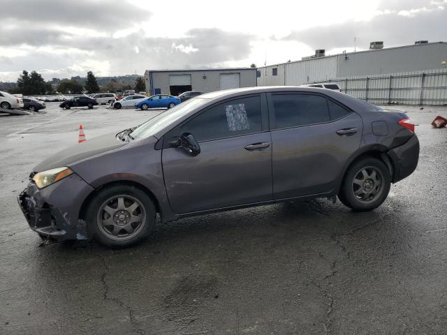 TOYOTA COROLLA L 2014 gray  gas 5YFBURHE0EP044014 photo #1