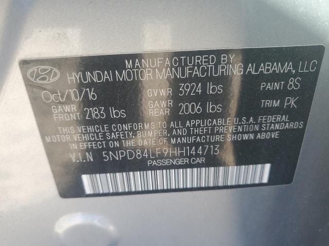 2017 HYUNDAI ELANTRA SE - 5NPD84LF9HH144713