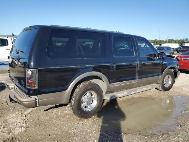 FORD EXCURSION 2003 black  gas 1FMNU44L63EB25254 photo #4