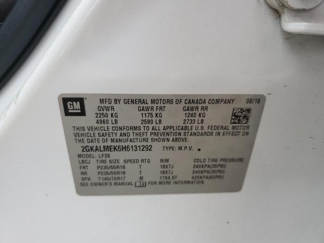 2017 GMC TERRAIN SL - 2GKALMEK6H6131292